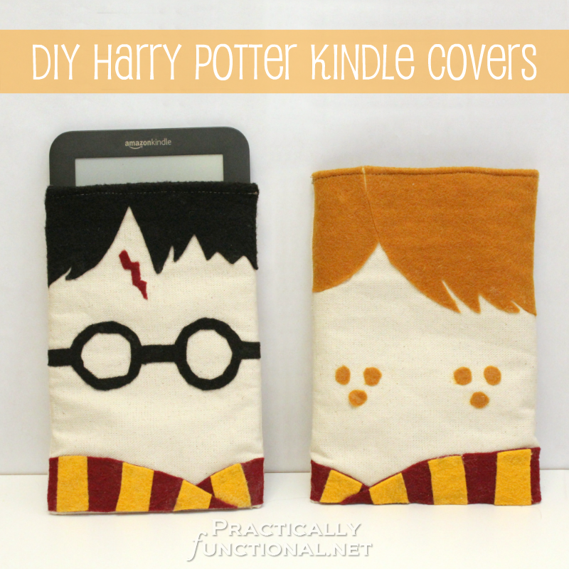 DIY Harry Potter Kindle Covers