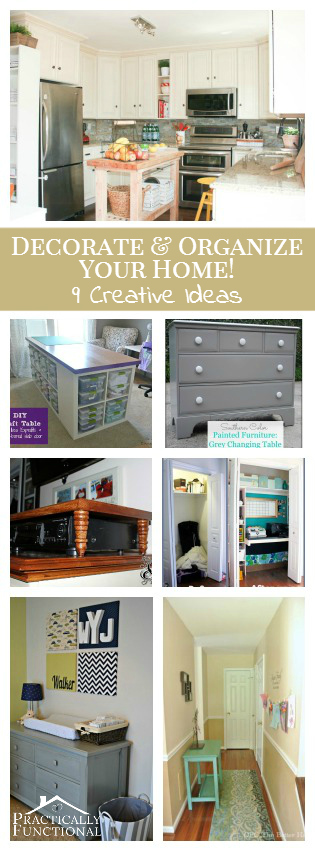 Creative Ideas To Decorate & Organize Your Home!