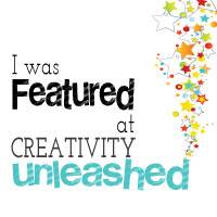 I was featured at Creativity Unleashed!