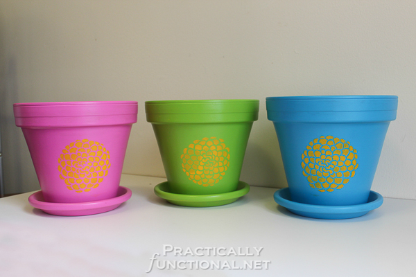 How To Seal Painted Flower Pots