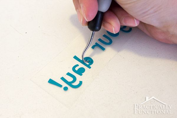 How To Use A Silhouette Cameo - Heat transfer vinyl tutorial