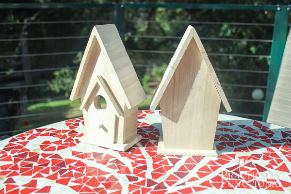 Simple DIY Painted Birdhouse