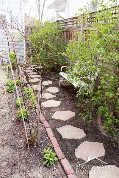 Finishing Up Our Garden Pathway! – Practically Functional