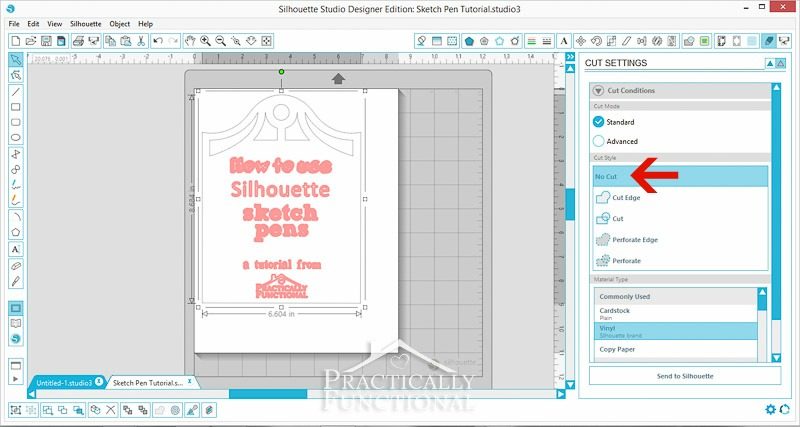 How To Use Silhouette Sketch Pens