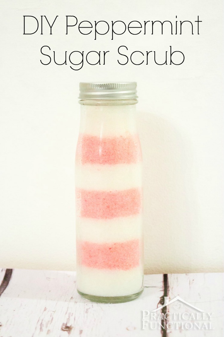 DIY Peppermint Sugar Scrub Recipe - The House & Homestead