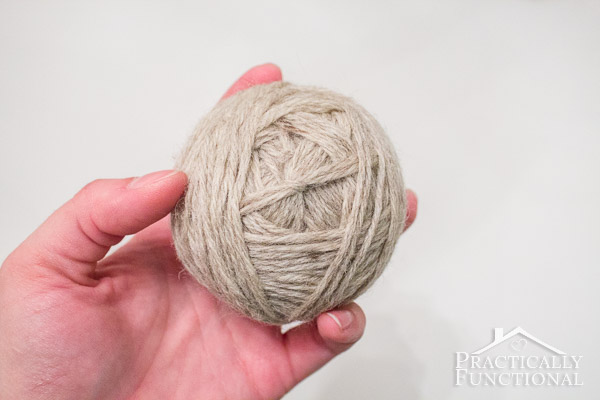 How To Make Homemade Felted Wool Dryer Balls-9