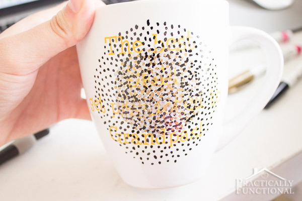 How To Make A DIY Sharpie Mug That's Washable!-7