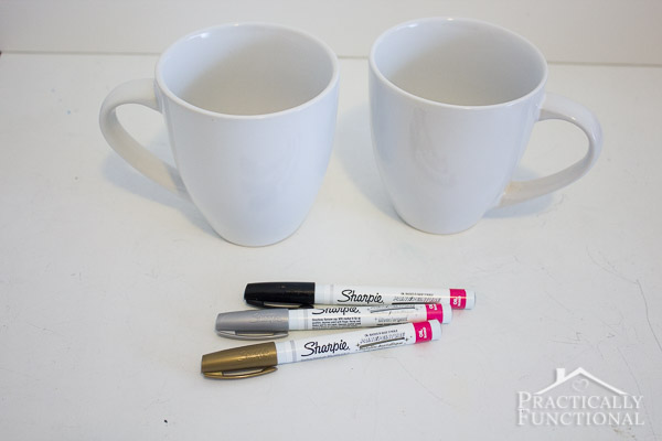 How To Make A DIY Sharpie Mug That's Washable!