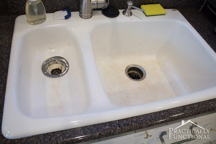 How To Clean A Porcelain Sink Including The Stains And