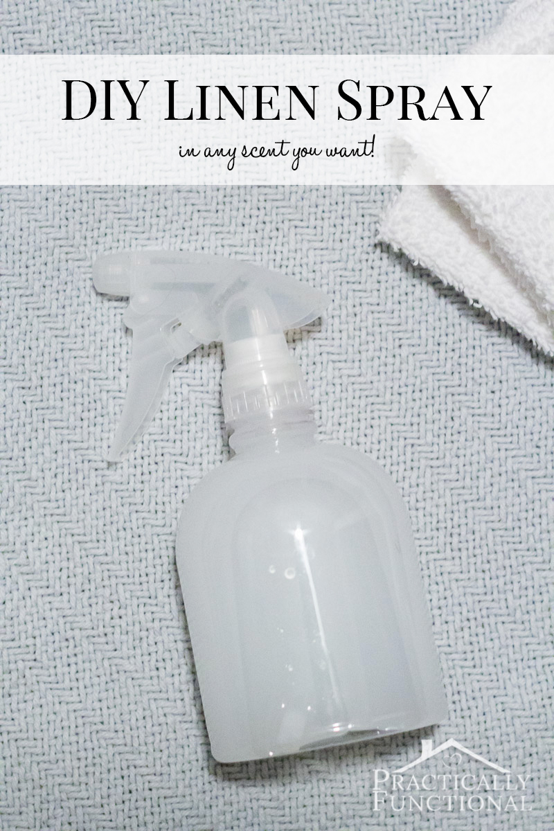 Simple Homemade Linen Spray In Any Scent