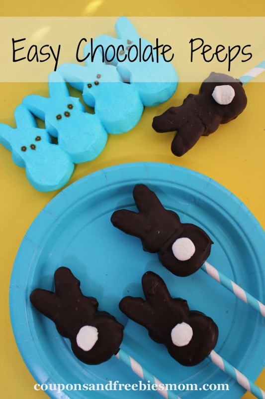 Easy Chocolate Peeps - and 15 other yummy Easter desserts!