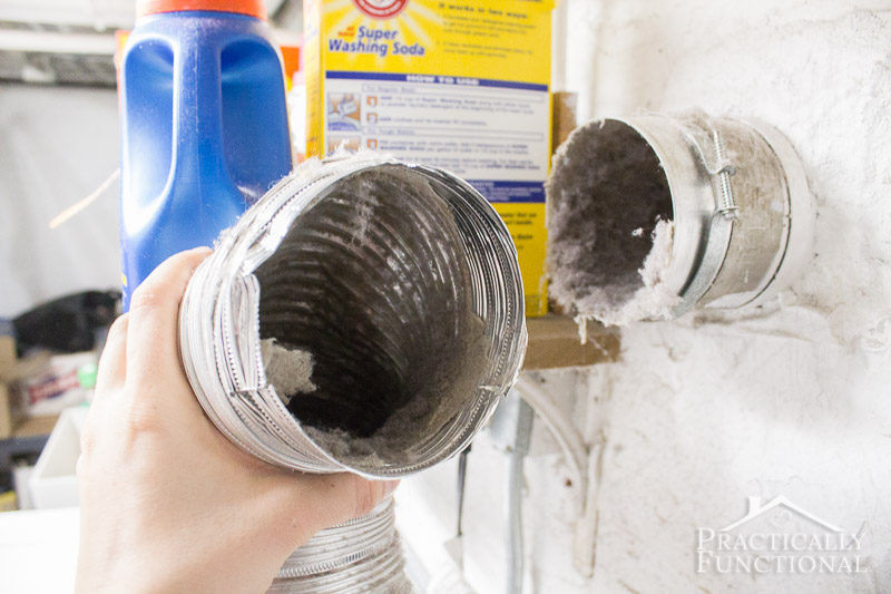 How to clean a dryer vent 5