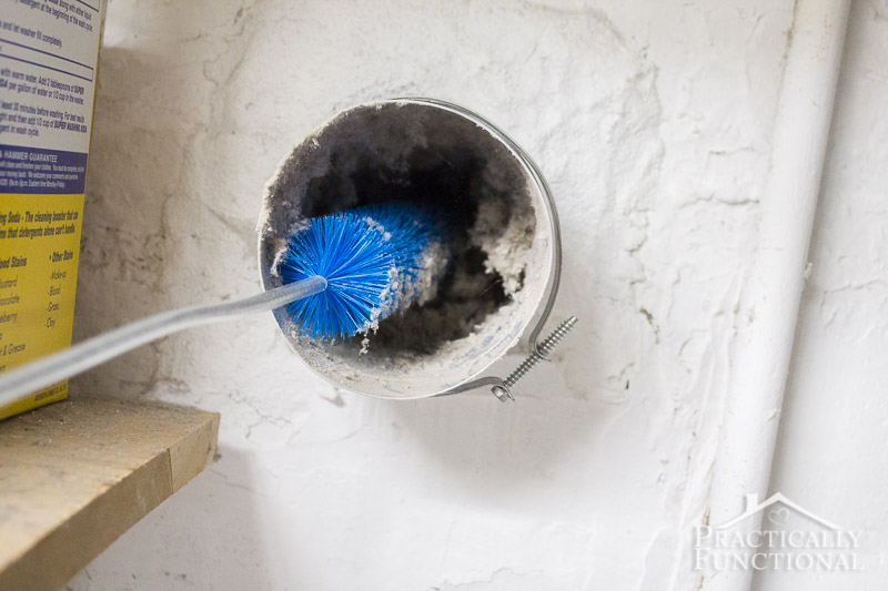 How to clean a dryer vent 7