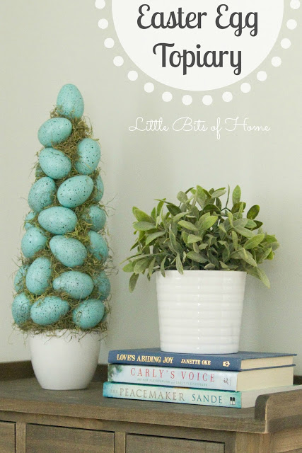 Easter egg topiary - and 14 other awesome Easter crafts!