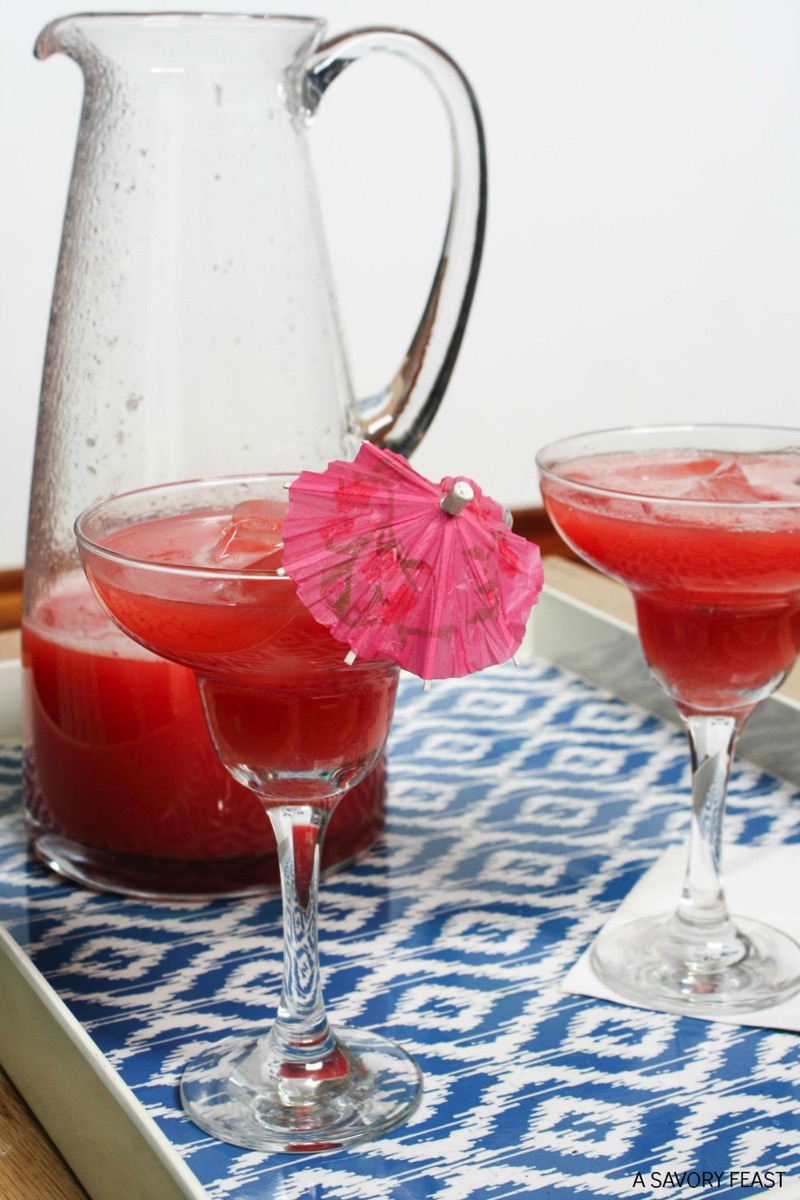 Strawberry Watermelon Agua Fresca - and 10 other cool, refreshing summer drink recipes!