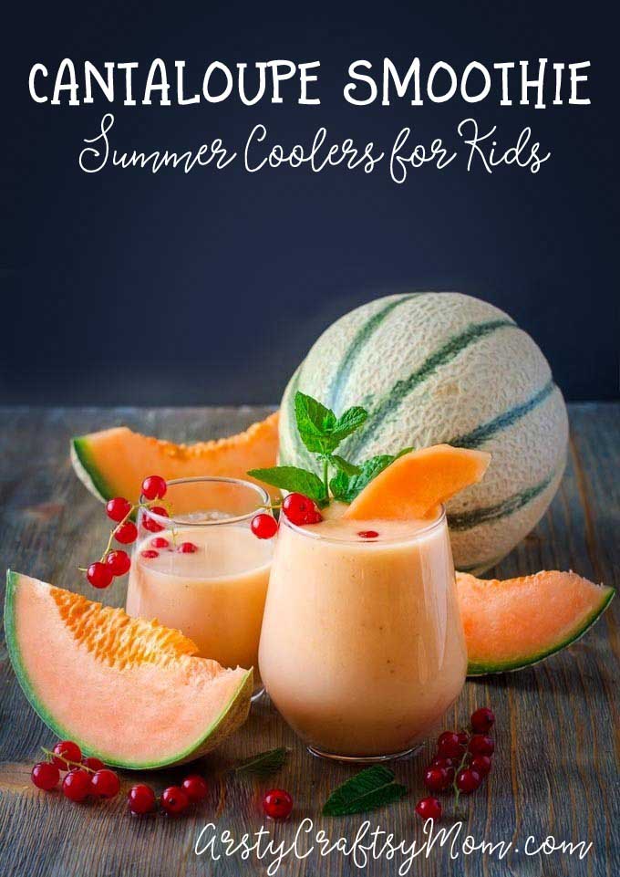 Healthy Melon Banana Smoothie - and 15 other delicious summer drink recipes!