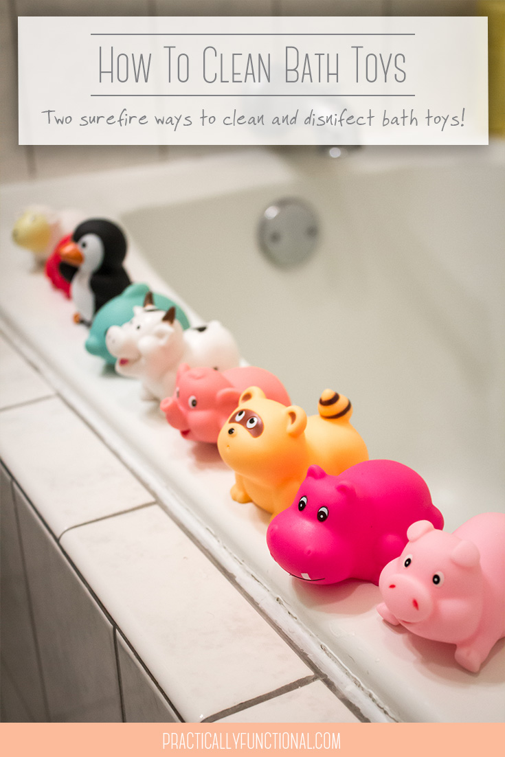 How To Disinfect And Clean Bath Toys