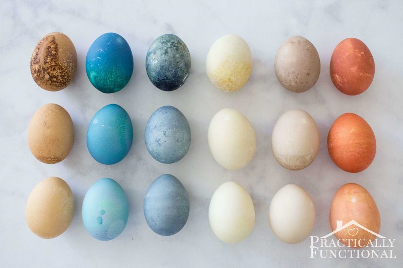 Learn how to dye Easter eggs naturally using ingredients from your kitchen!