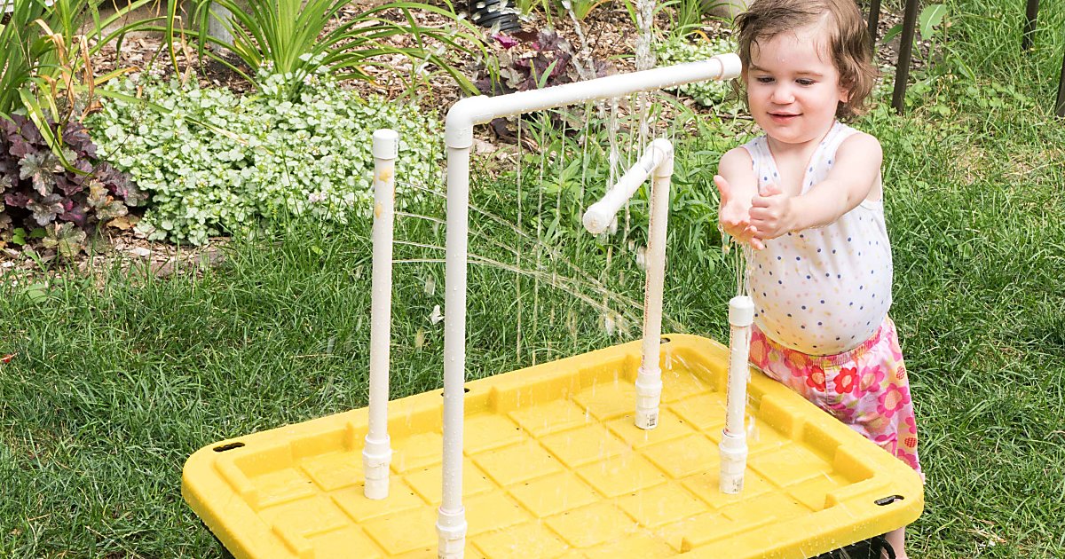 Diy Water Table With Fountains And