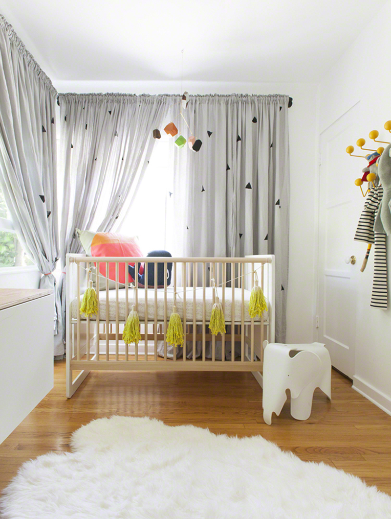 abstract chic nursery