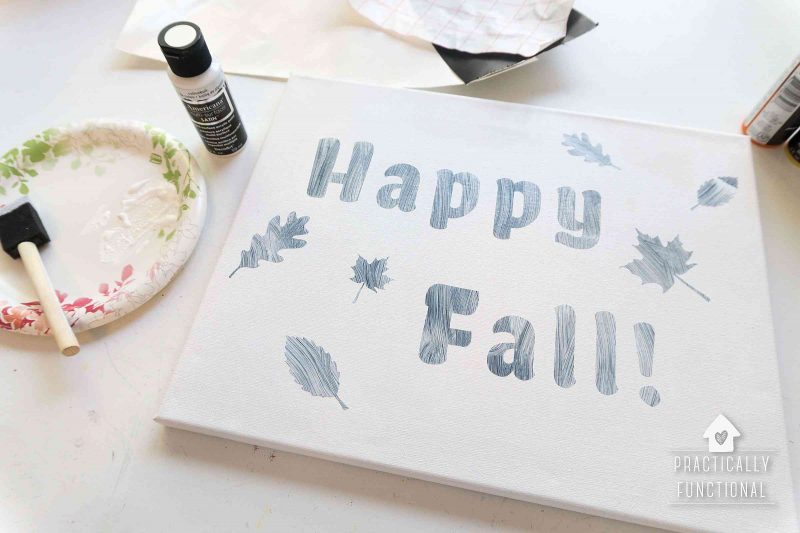 fun fall painting craft for toddlers