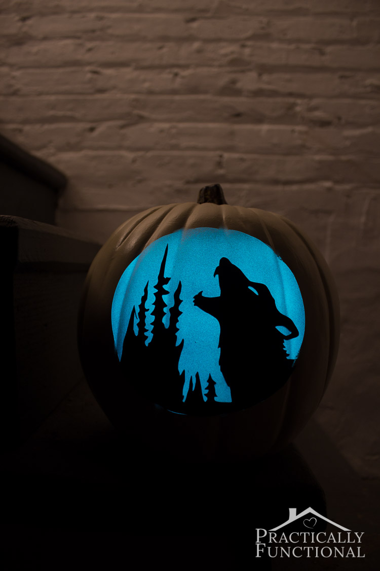 silhouette pumpkin