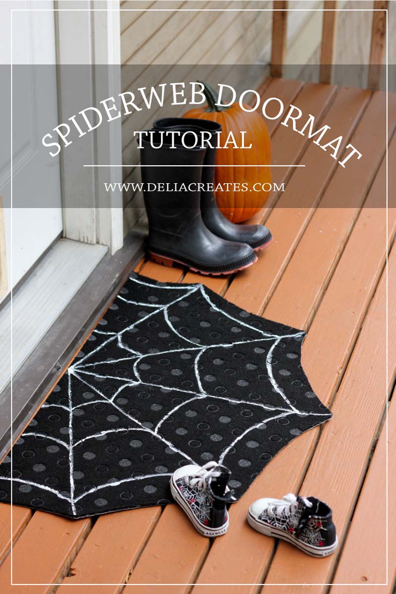 spider web doormat