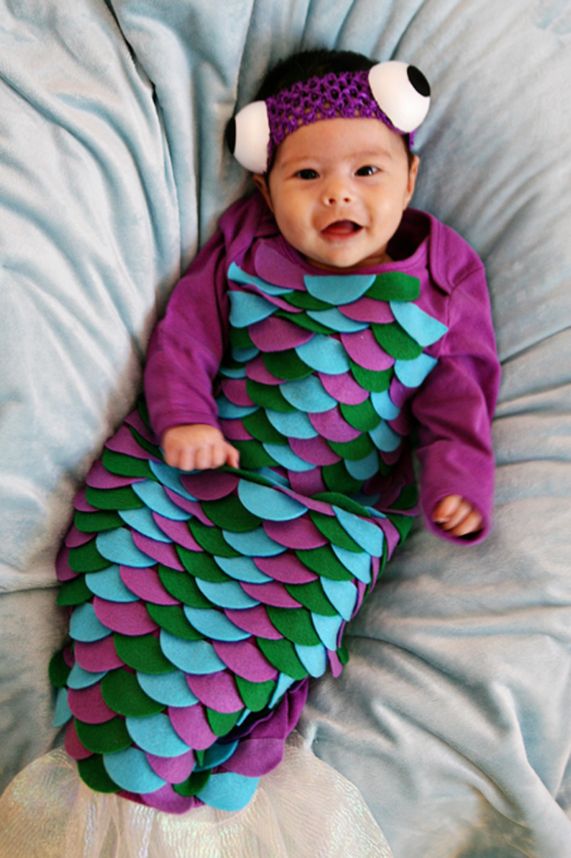 baby rainbow fish costume