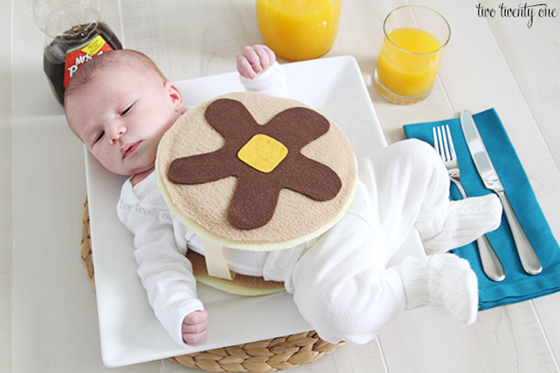 baby pancake costume