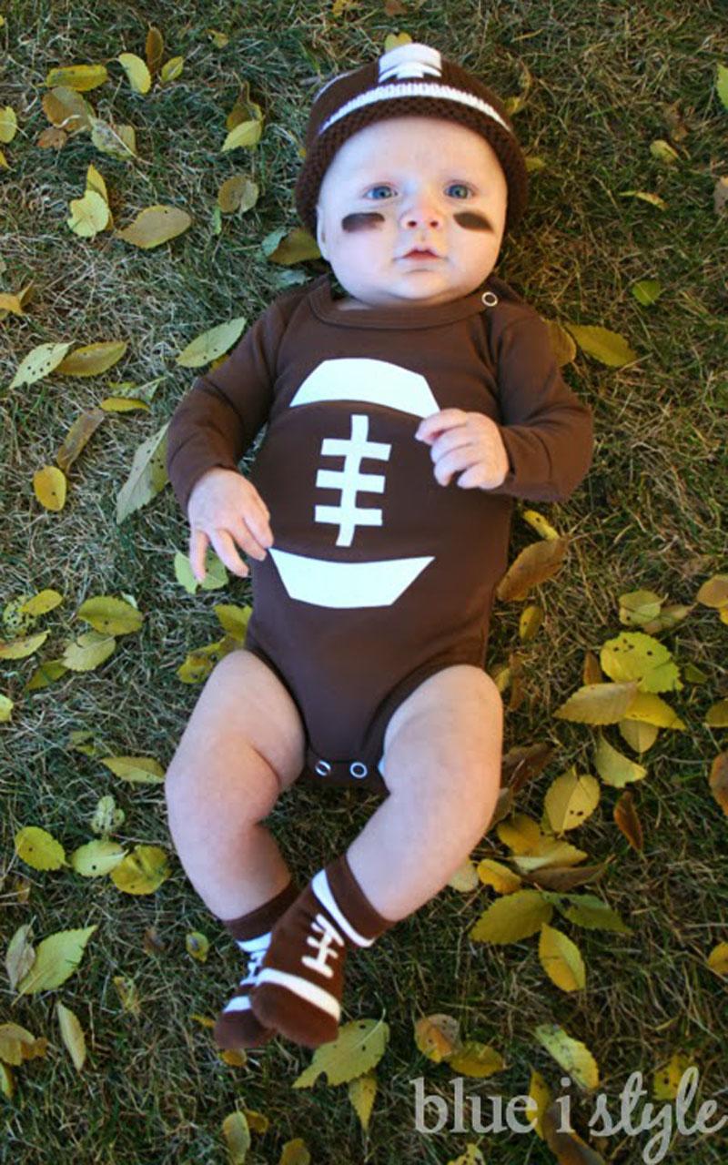 baby football costume
